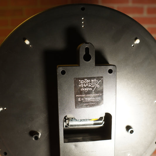 VTG Y2K Ed Hardy Tiger Clock