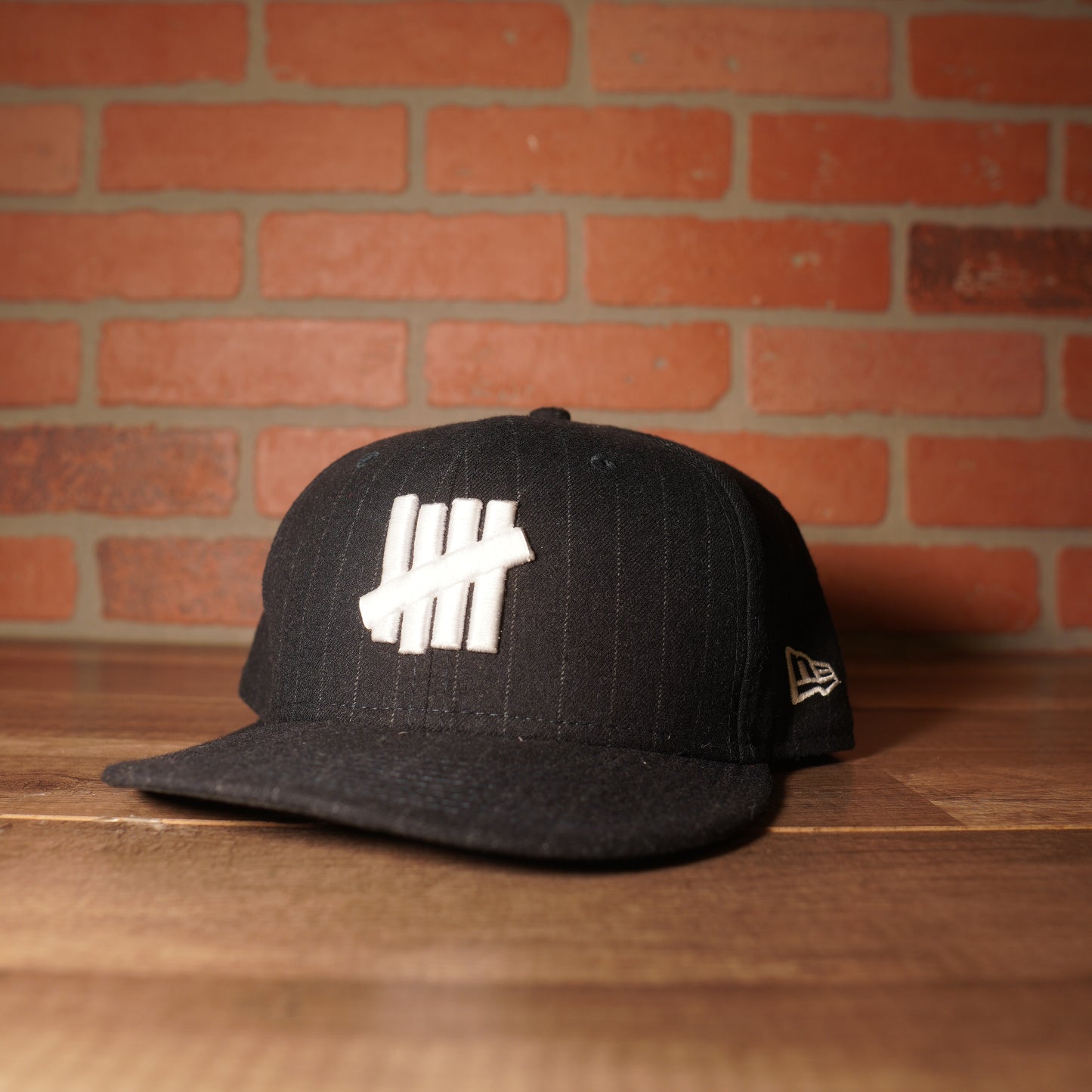 New Era Undefeated Pinstripe Fitted Hat