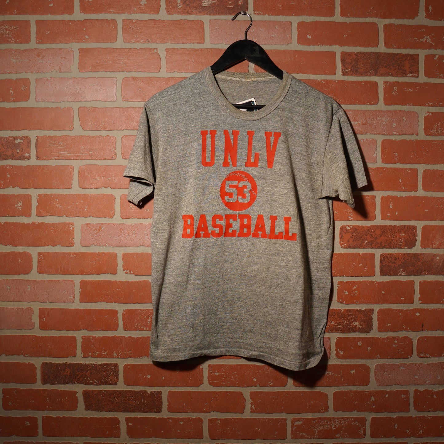 VTG UNLV Baseball Grey Tee