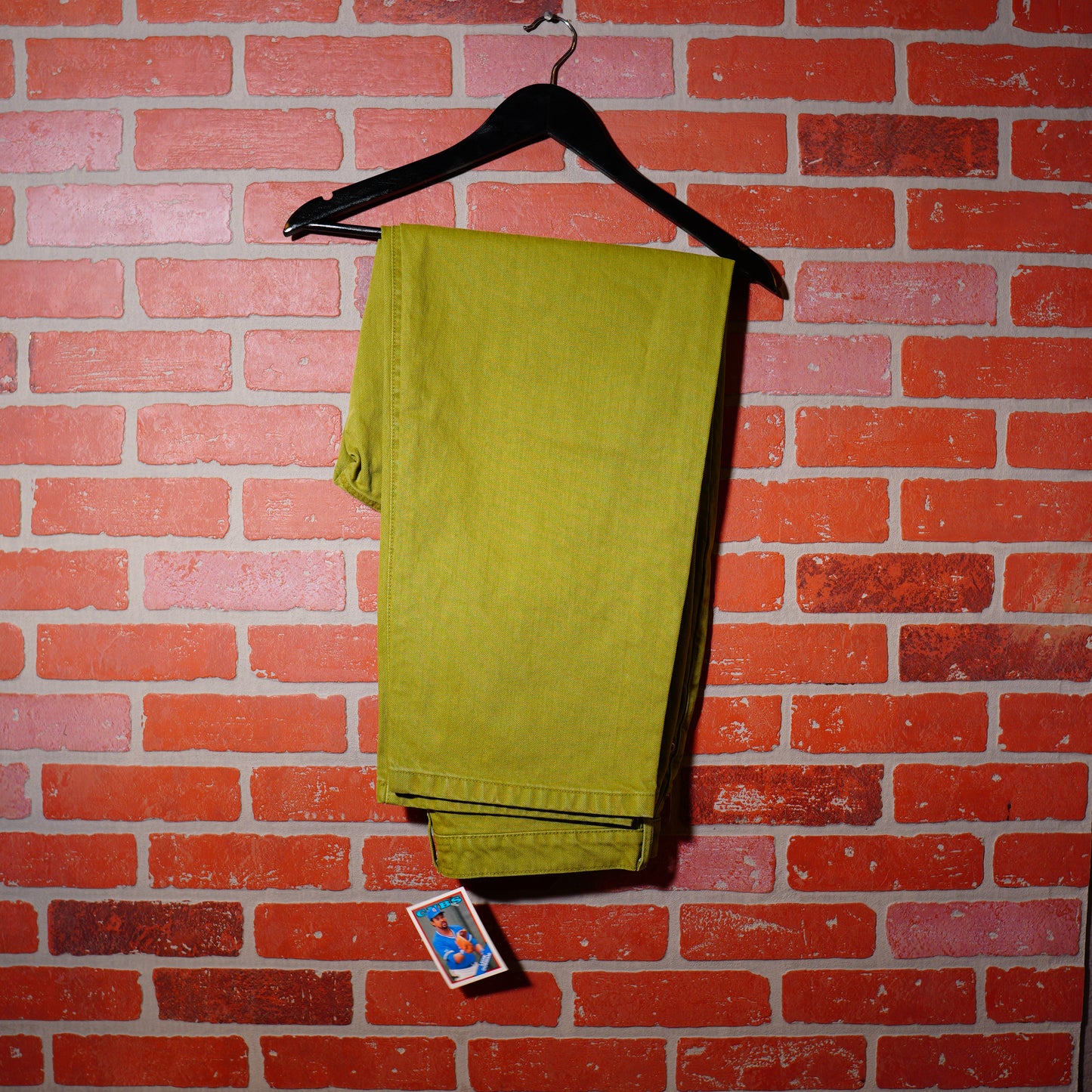 DS Stussy Green Denim Jeans