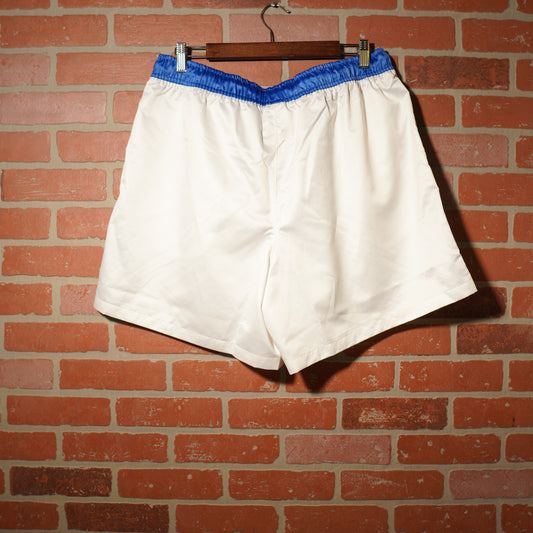 Nike White/Blue Shorts