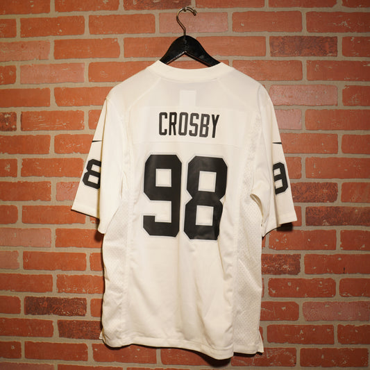 NFL Las Vegas Raiders Crosby White Jersey