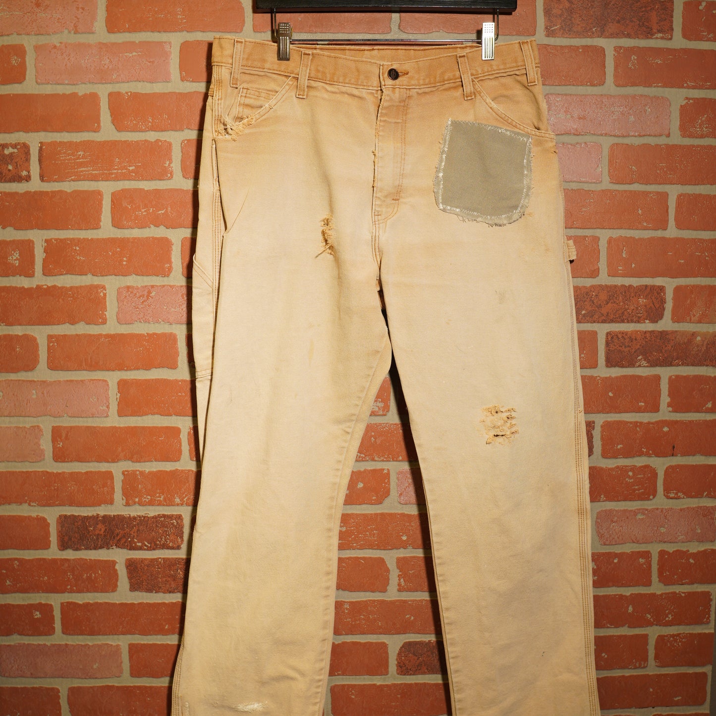 VTG Carhartt Custom Patches Work Wear Pants