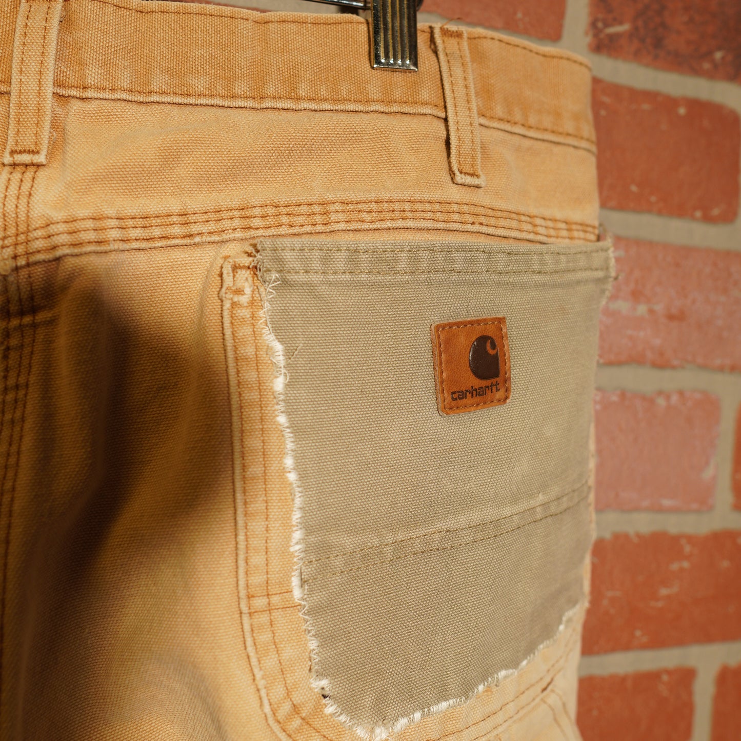 VTG Carhartt Custom Patches Work Wear Pants