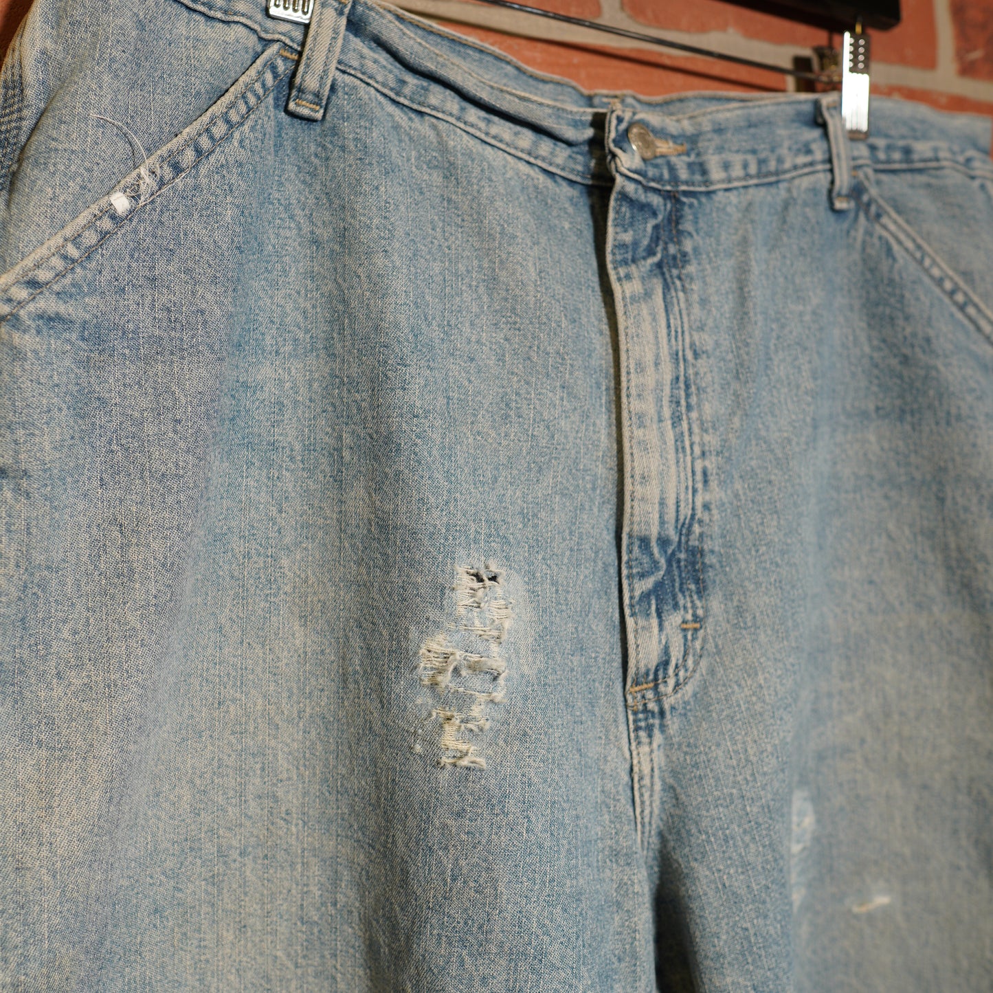 VTG Carhartt Georgetown Hoyas Denim Jean Shorts