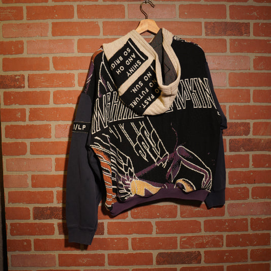 Trevs1of1 Custom The Smashing Pumpkins Shiny And Oh So Bright Tapestry Hoodie