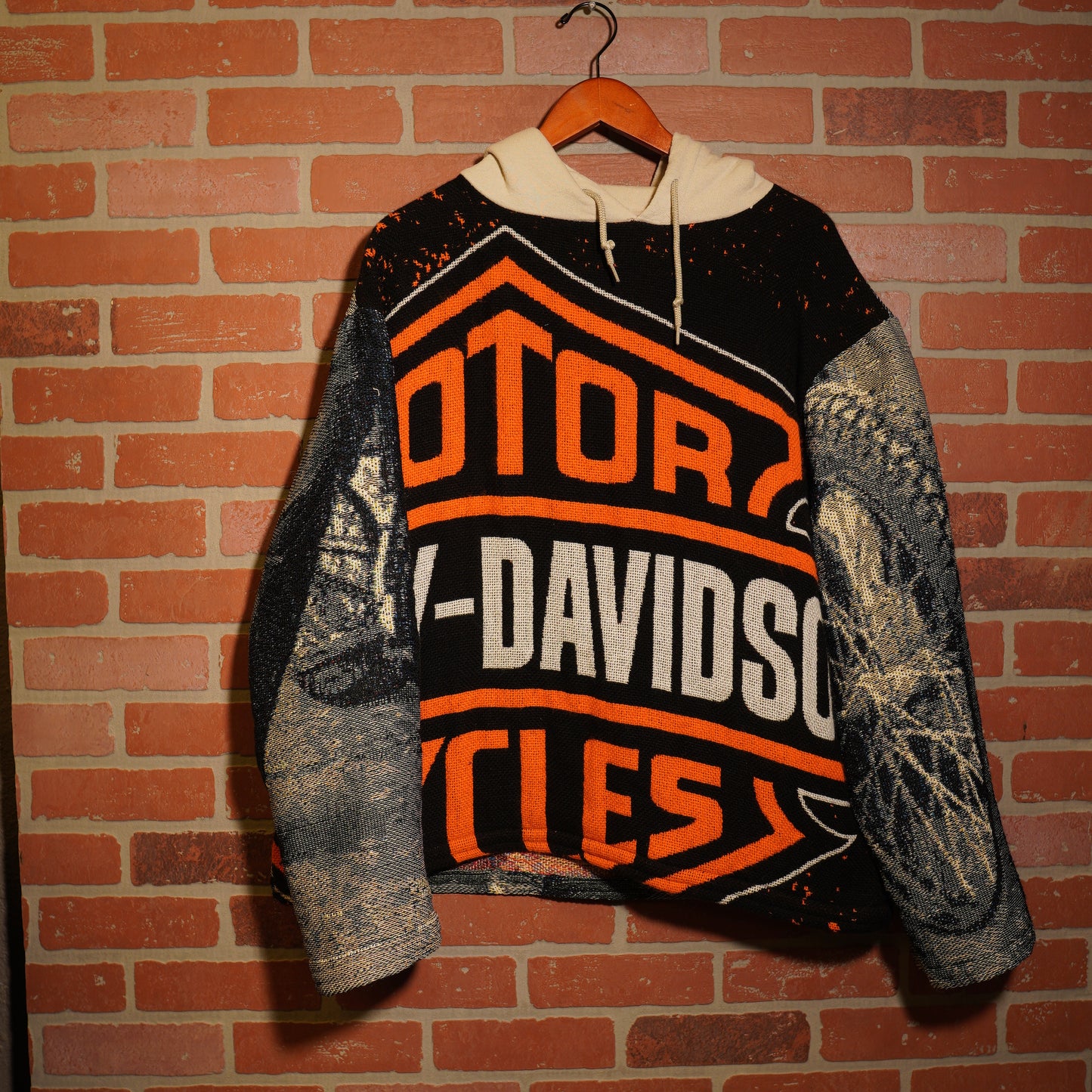 Trevs1of1 Custom Harley-Davidson History Hoodie