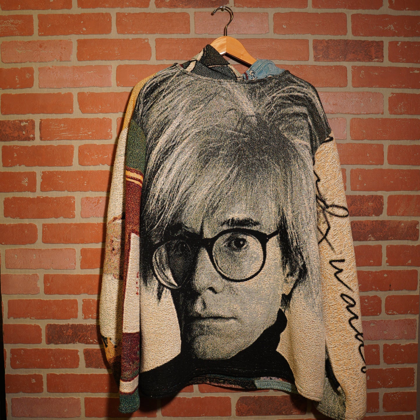 Trevs1of1 Custom Andy Warhol Artist Hoodie