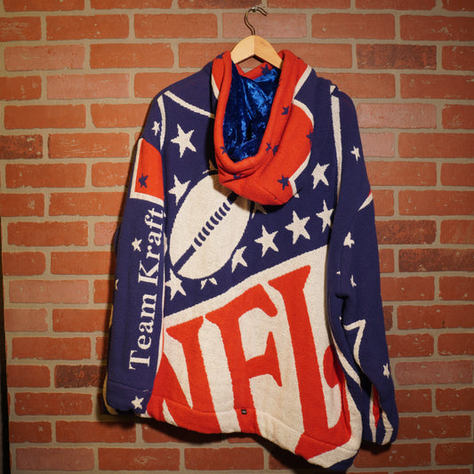 Trevs1of1 Custom NFL Logo Hoodie