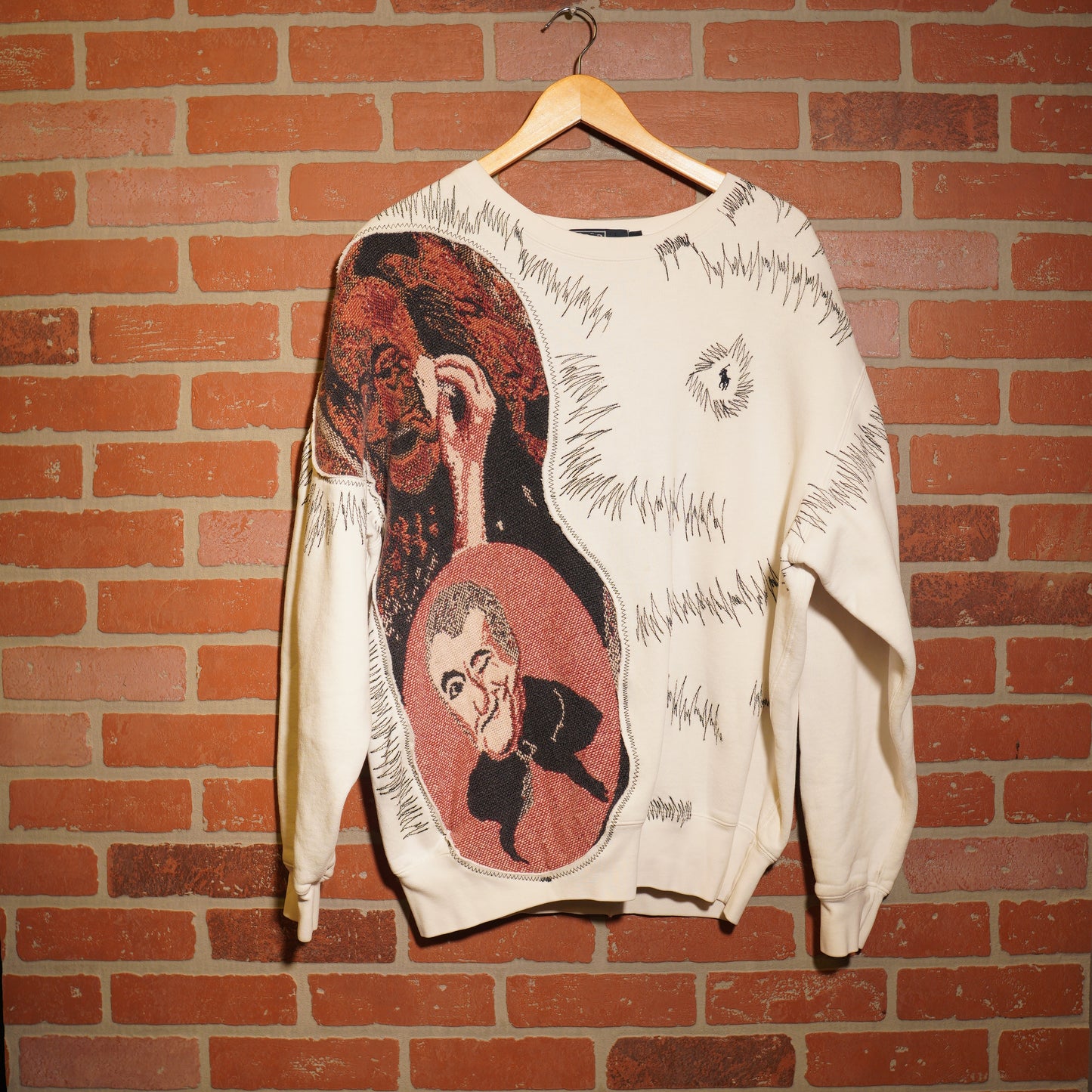Trevs1of1 Custom Pennywise White Crewneck
