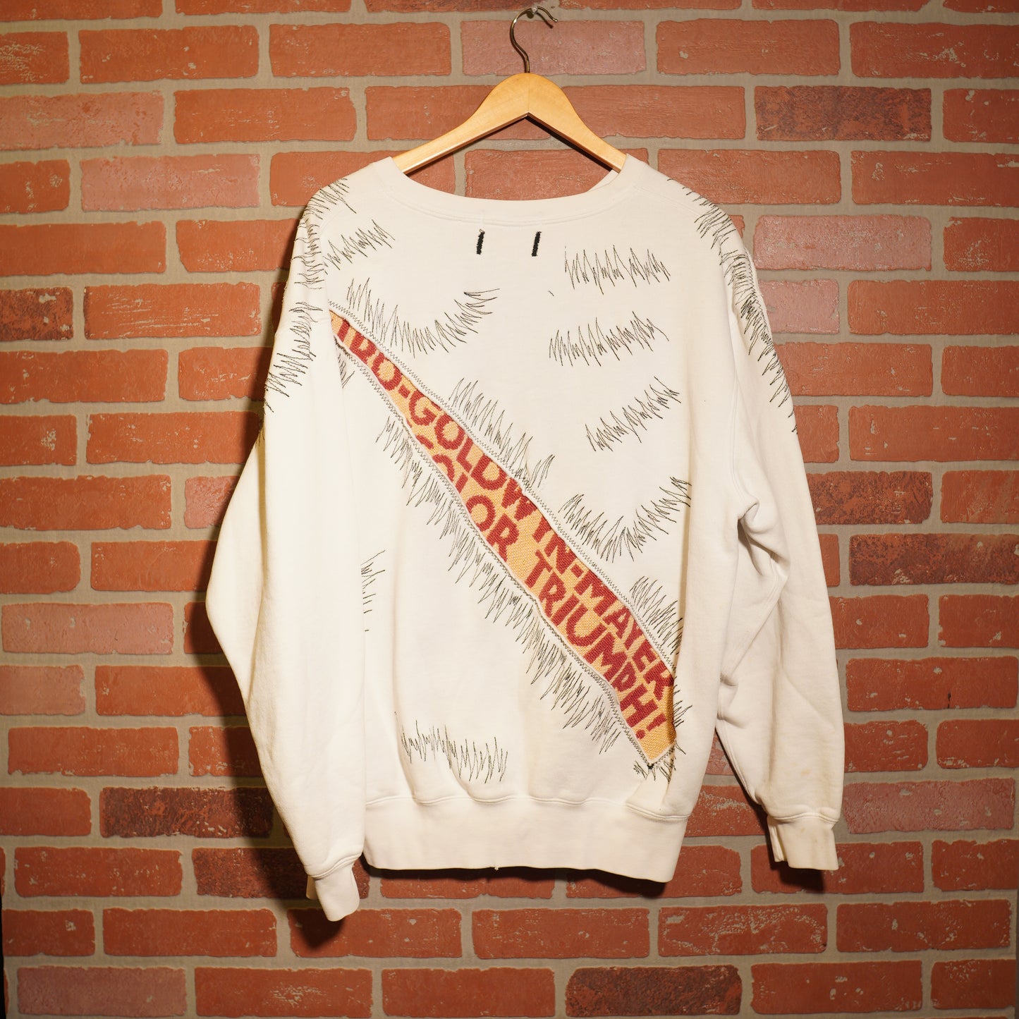 Trevs1of1 Custom Pennywise White Crewneck