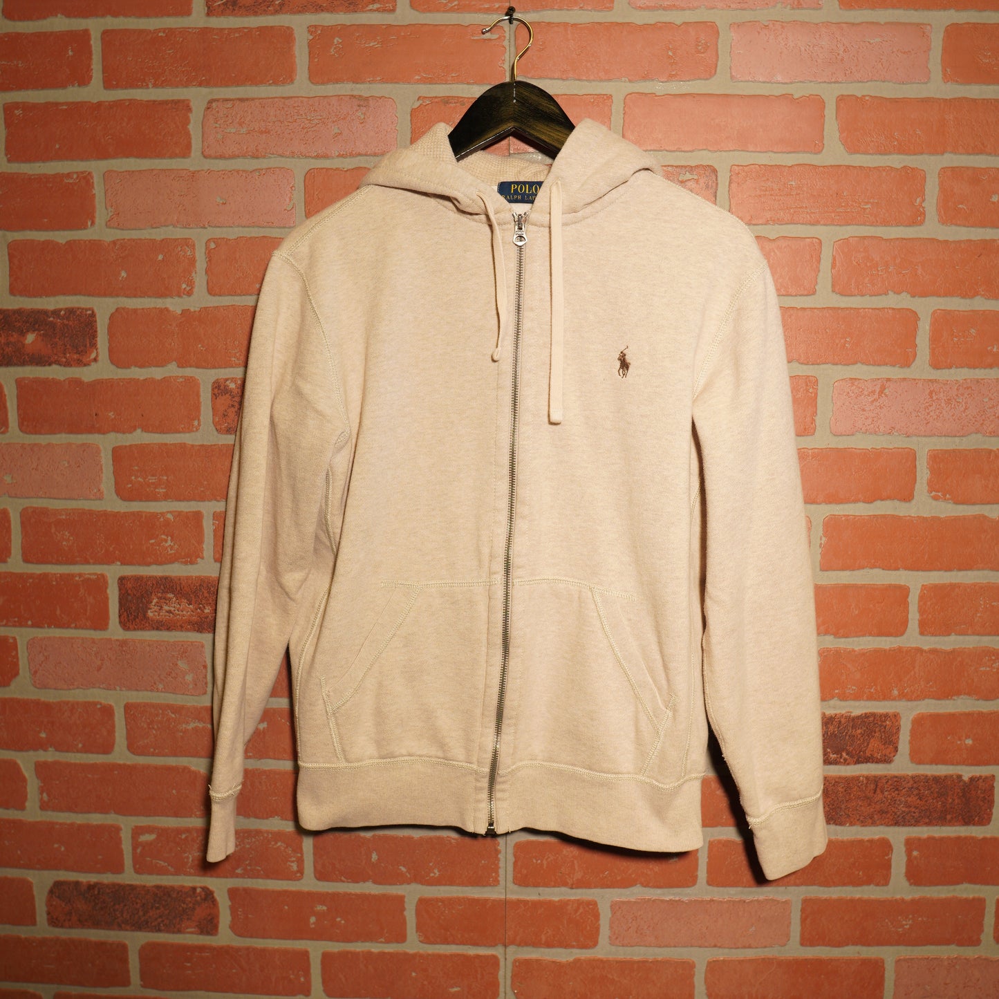 VTG Polo Ralph Lauren Grey Zip-Up Hoodie