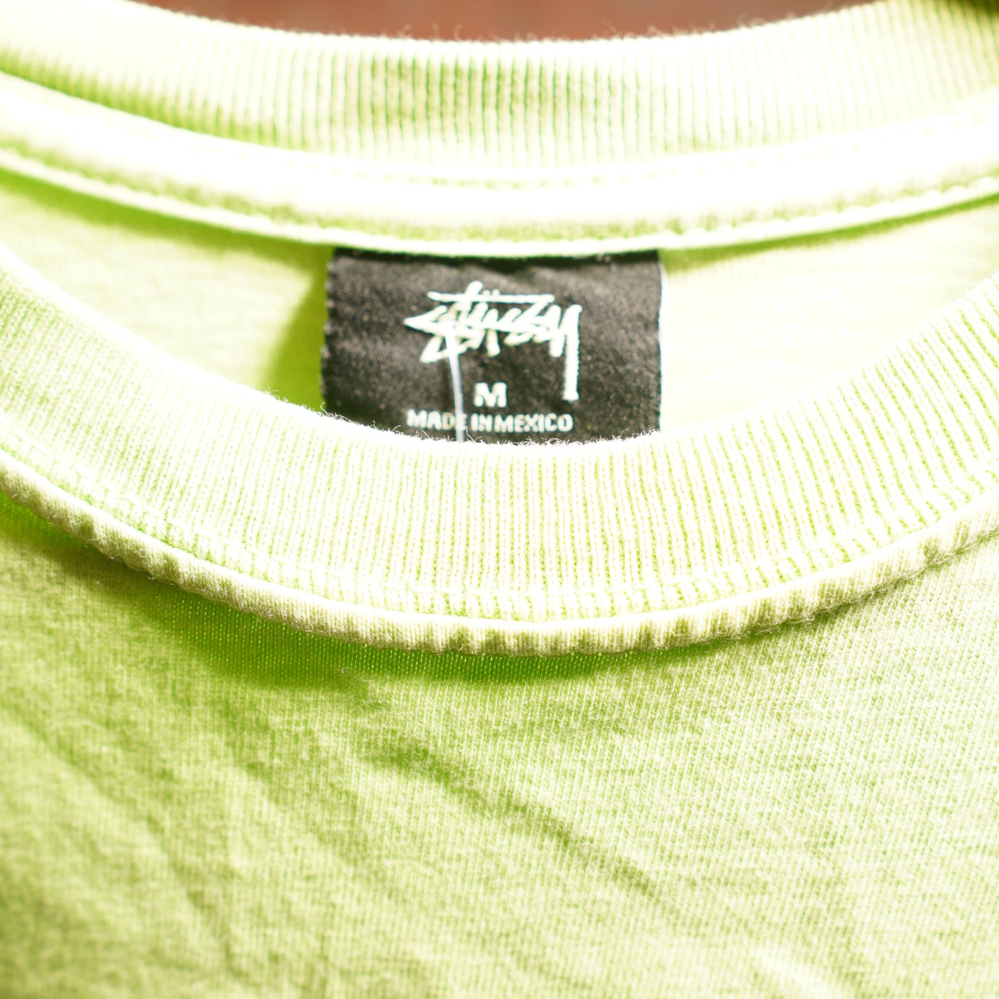 Stussy Green Tribe Logo Tee