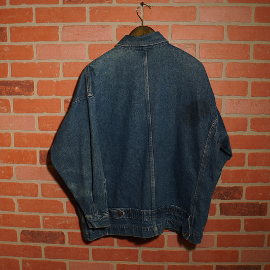 VTG Custom Calvin Klein Bowling Denim Jacket