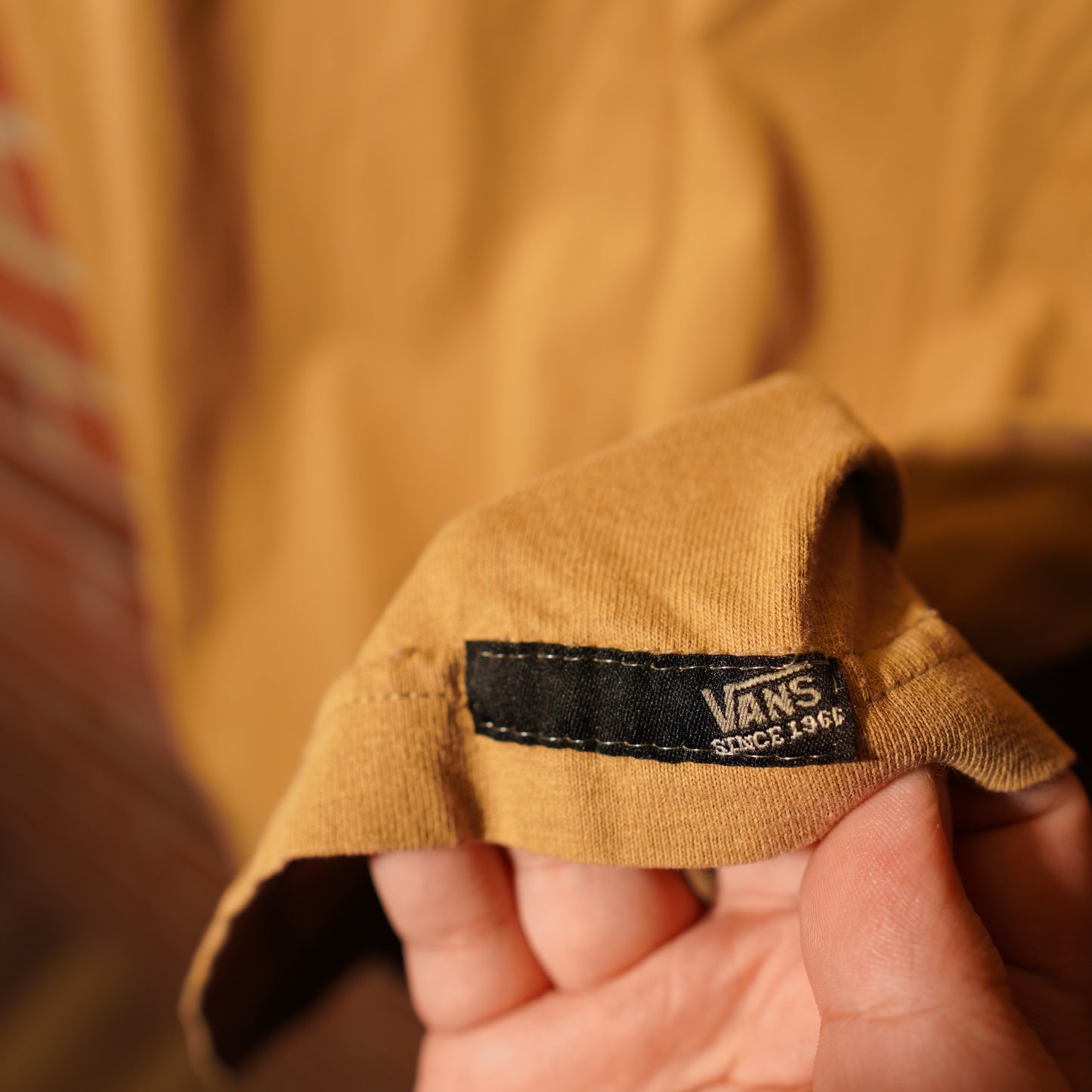 VTG Y2K Vans Brown Logo Tee