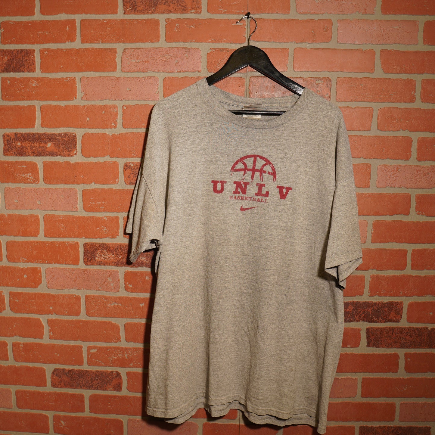 VTG UNLV Basketball Nike Grey Tee