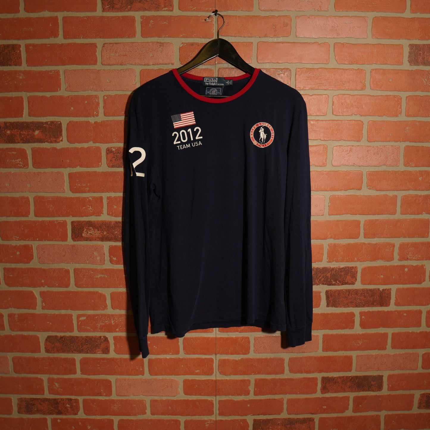 VTG 2012 Team USA Polo By Ralph Lauren L/S Tee