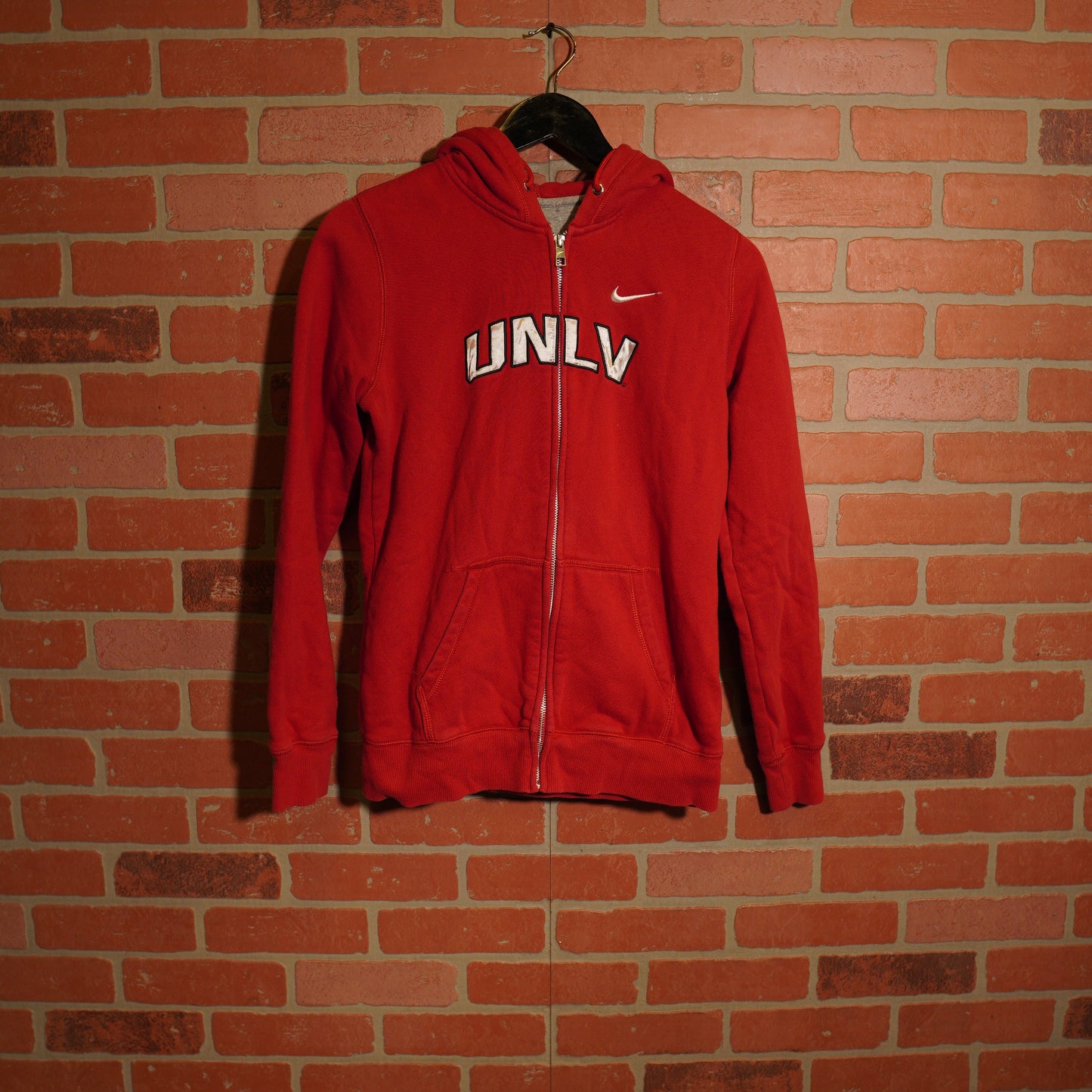 VTG UNLV Zip-Up Red Hoodie