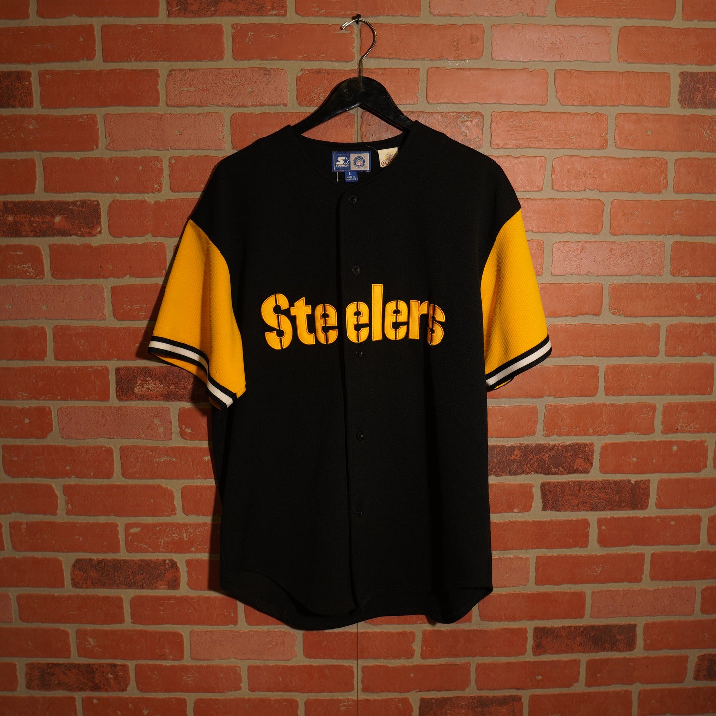 VTG NFL Pittsburg Steelers Button-Up Jersey