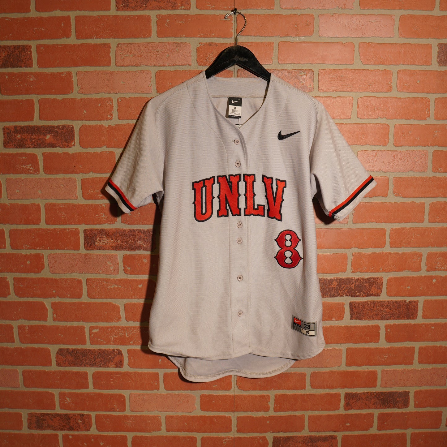 UNLV Nike Grey Game Worn Jersey