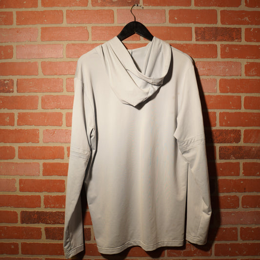 Nike NFL Las Vegas Raiders Black Logo Grey Hoodie