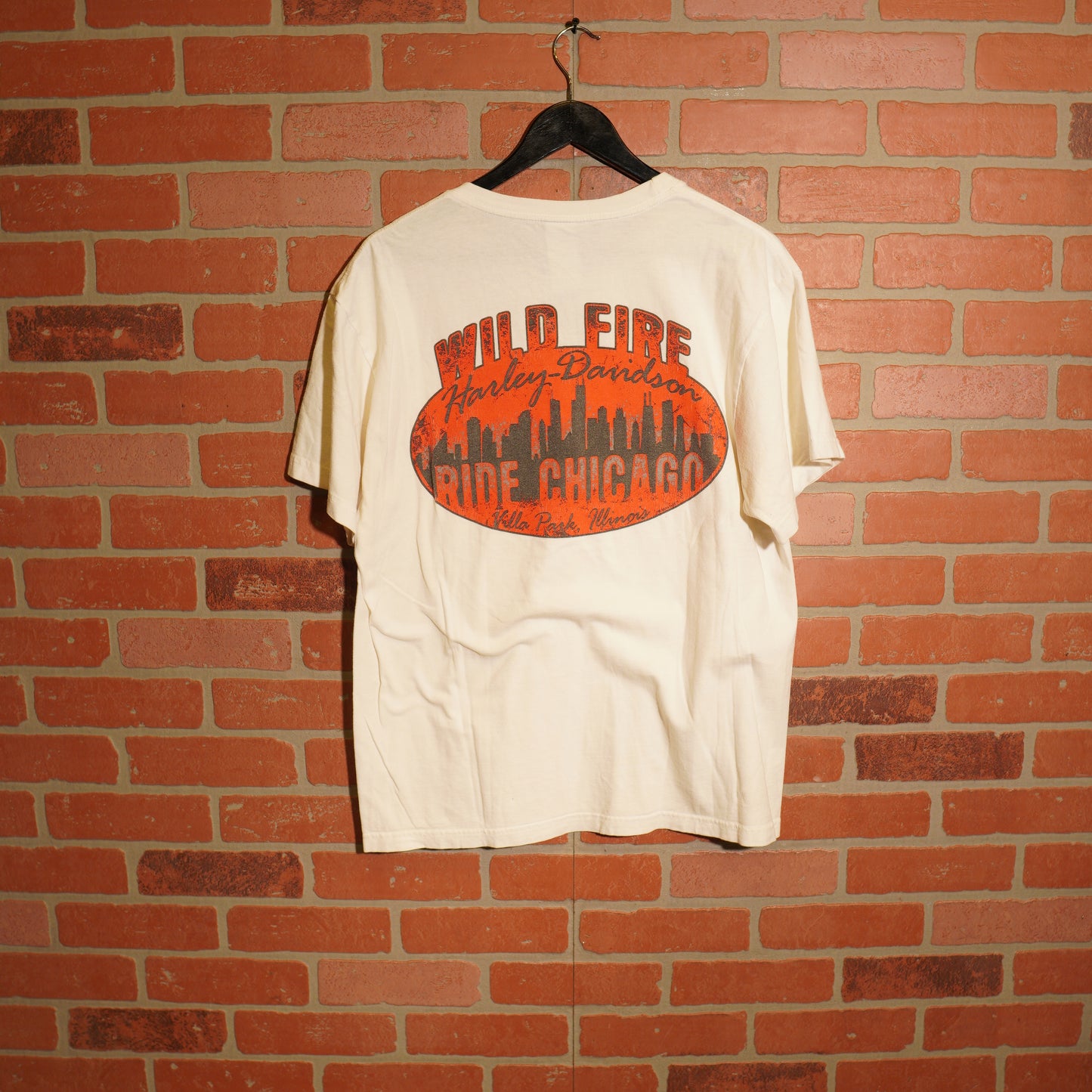 VTG Harley Davidson Wild Fire Chicago Tee