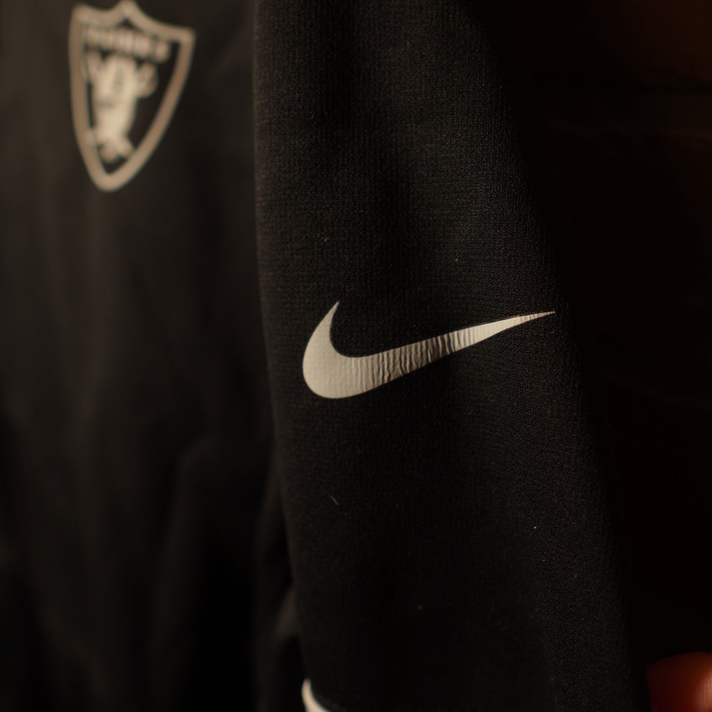 Nike NFL Las Vegas Raiders On-Field Zip-Up Hoodie