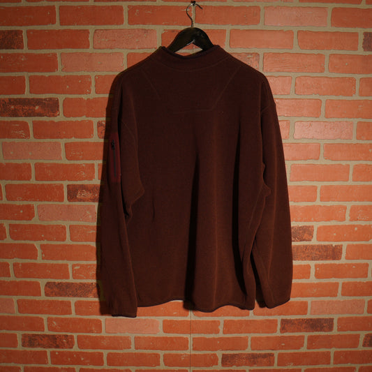 Arc'Teryx Brown Quarter-Zip Sweater
