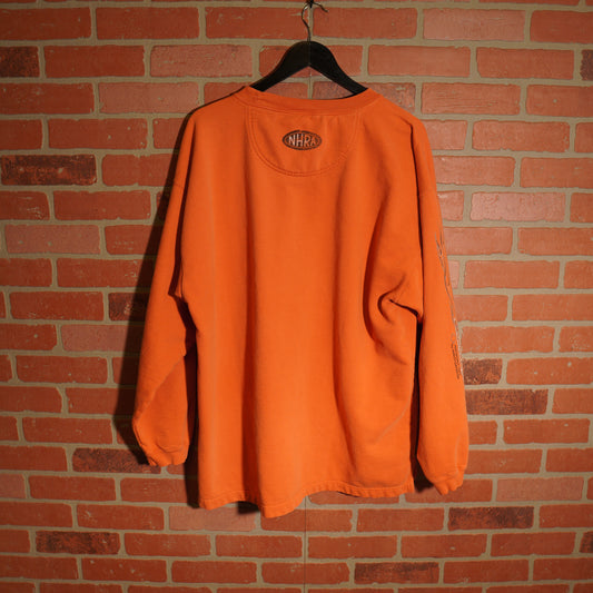 VTG Harley-Davidson Screamin Eagle Orange Crewneck
