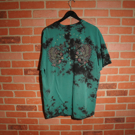 VTG Y2K Affliction Native American Dyed Tee