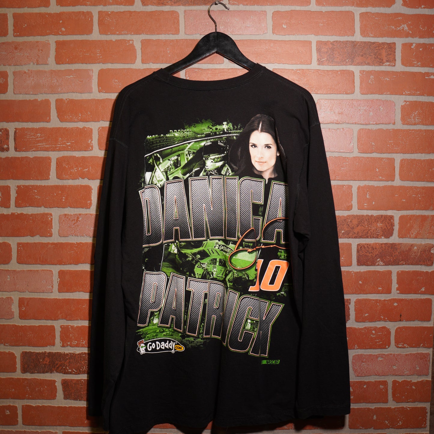VTG Nascar Danica Patrick L/S Race Tee