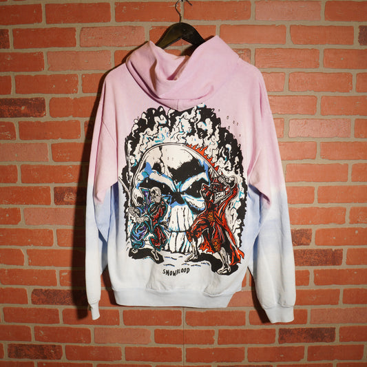 Warren Lotas Death Life Eyes Fade Hoodie
