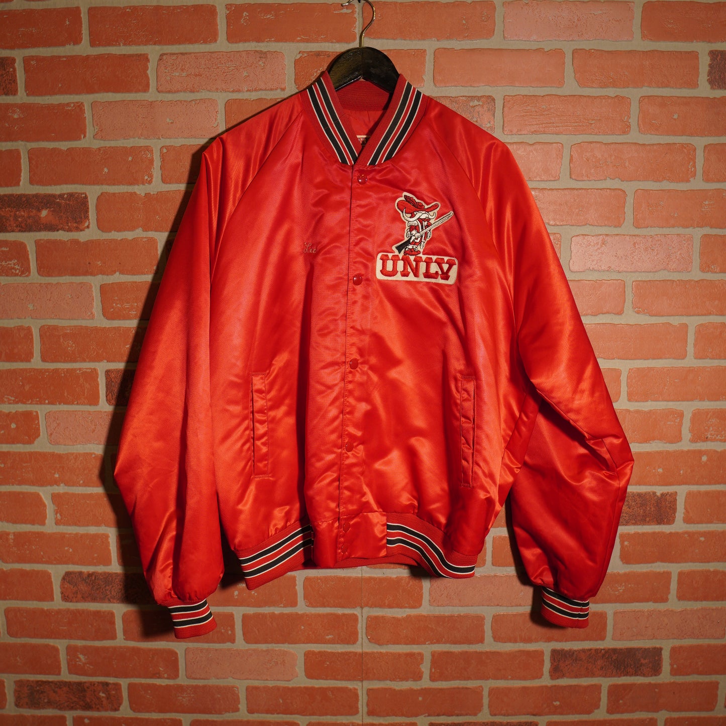VTG UNLV Red Satin Jacket