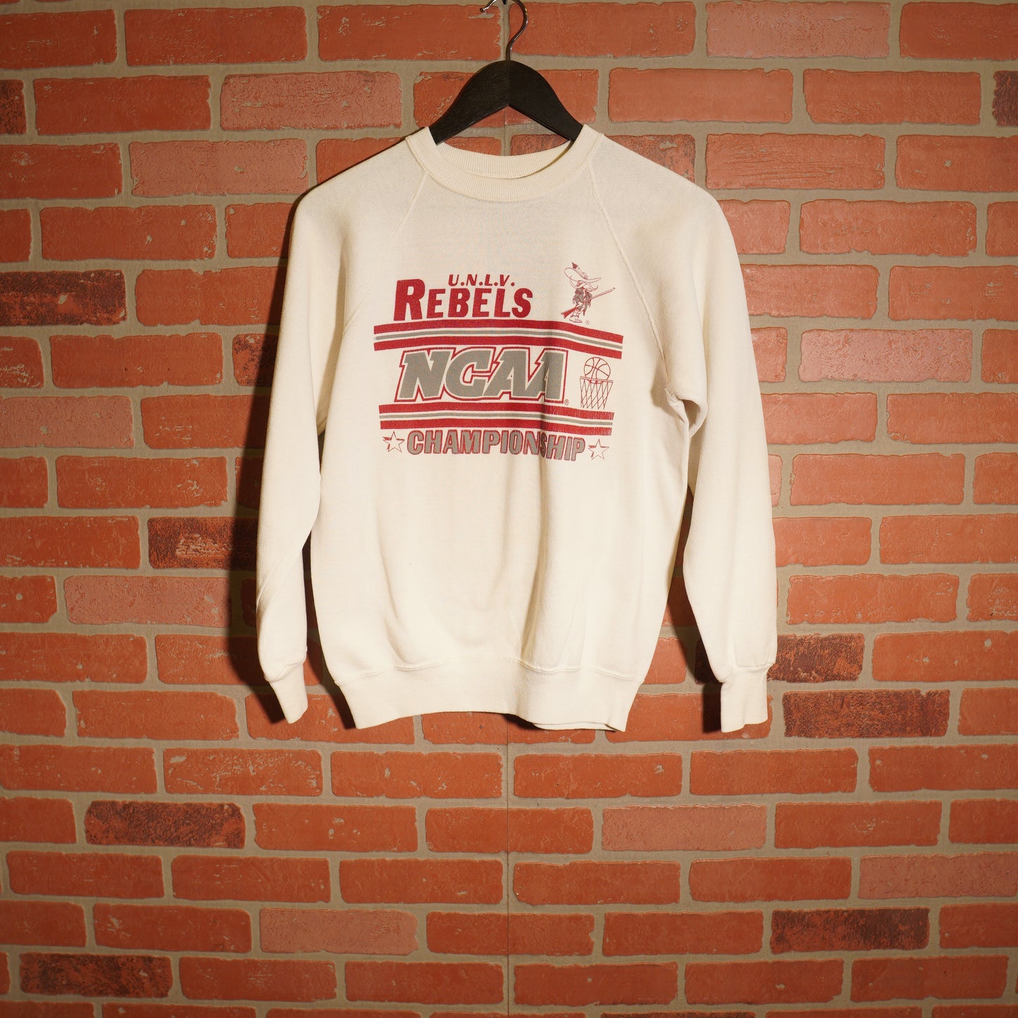 VTG UNLV Rebels NCAA Champs White Crewneck