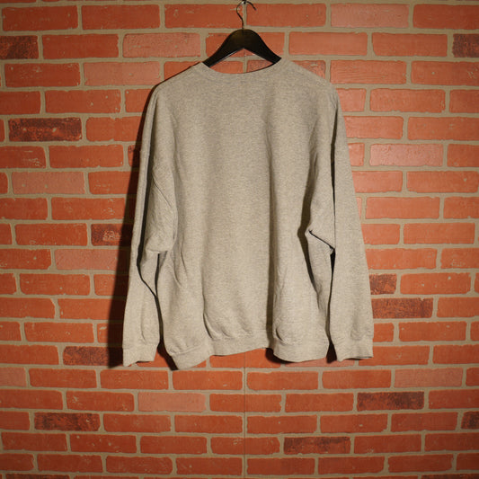 Disney Mickey Mouse Grey Sticking Tongue Out Crewneck