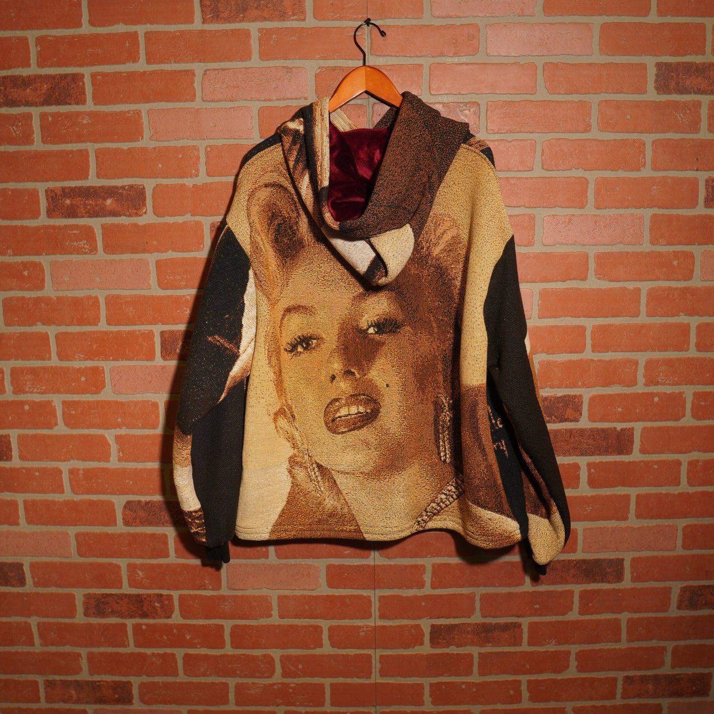 Trevs1of1 1990's Marilyn Monroe Custom Tapestry Hoodie