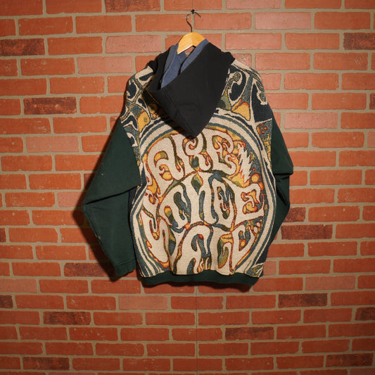 Trevs1of1 1990's Grateful Dead Fare The Well Custom Tapestry Hoodie