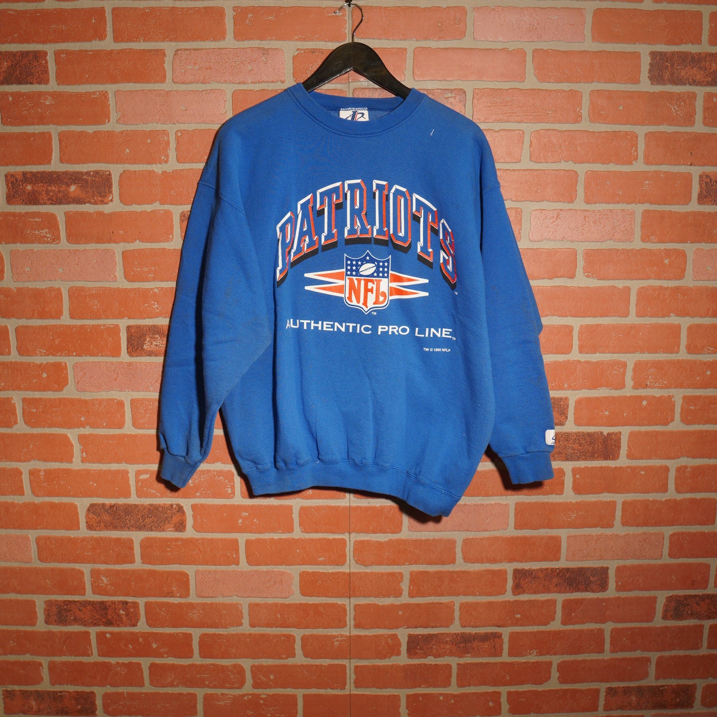 VTG 1996 NFL New England Patriots Crewneck