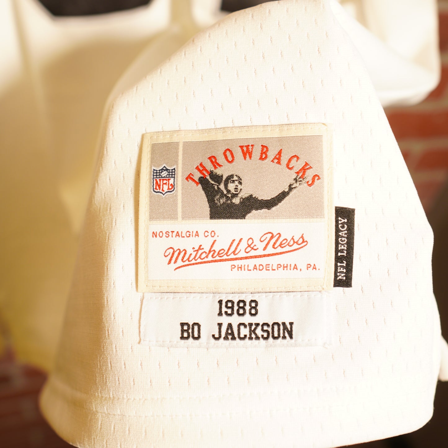 YOUTH NFL Mitchell & Ness Oakland Raiders Bo Jackson Throwback Jersey