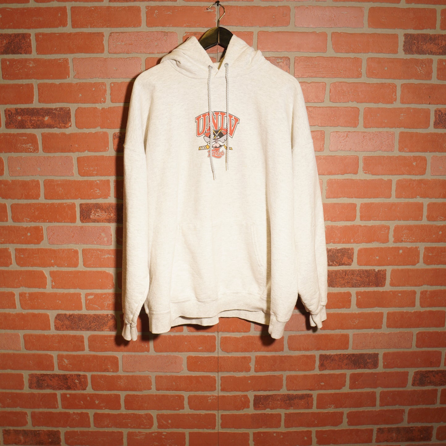 VTG UNLV Rebels Hockey Grey Hoodie