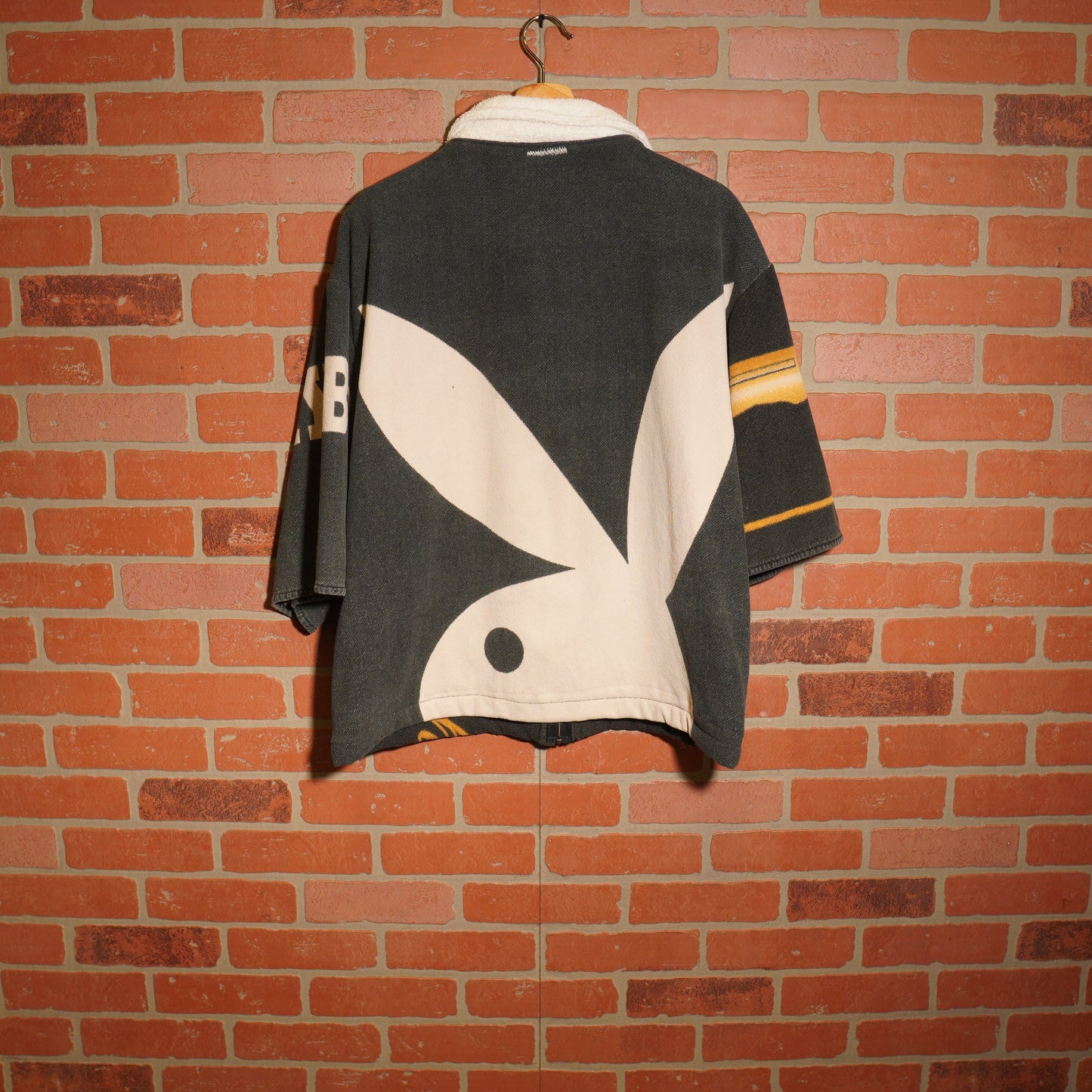 Trevs1of1 Playboy Zip-Up Custom Towel Shirt