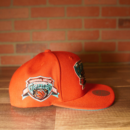 NBA Vancouver Grizzlies Red Snapback Hat