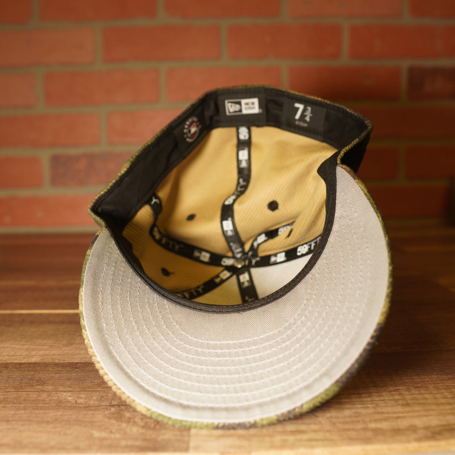 VTG MLB San Diego Padres Camo Fitted Hat