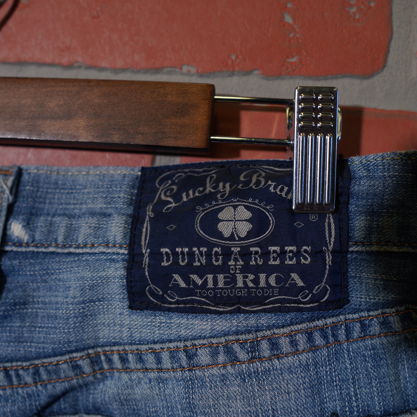 VTG Lucky Brand Dungarees Denim Pants