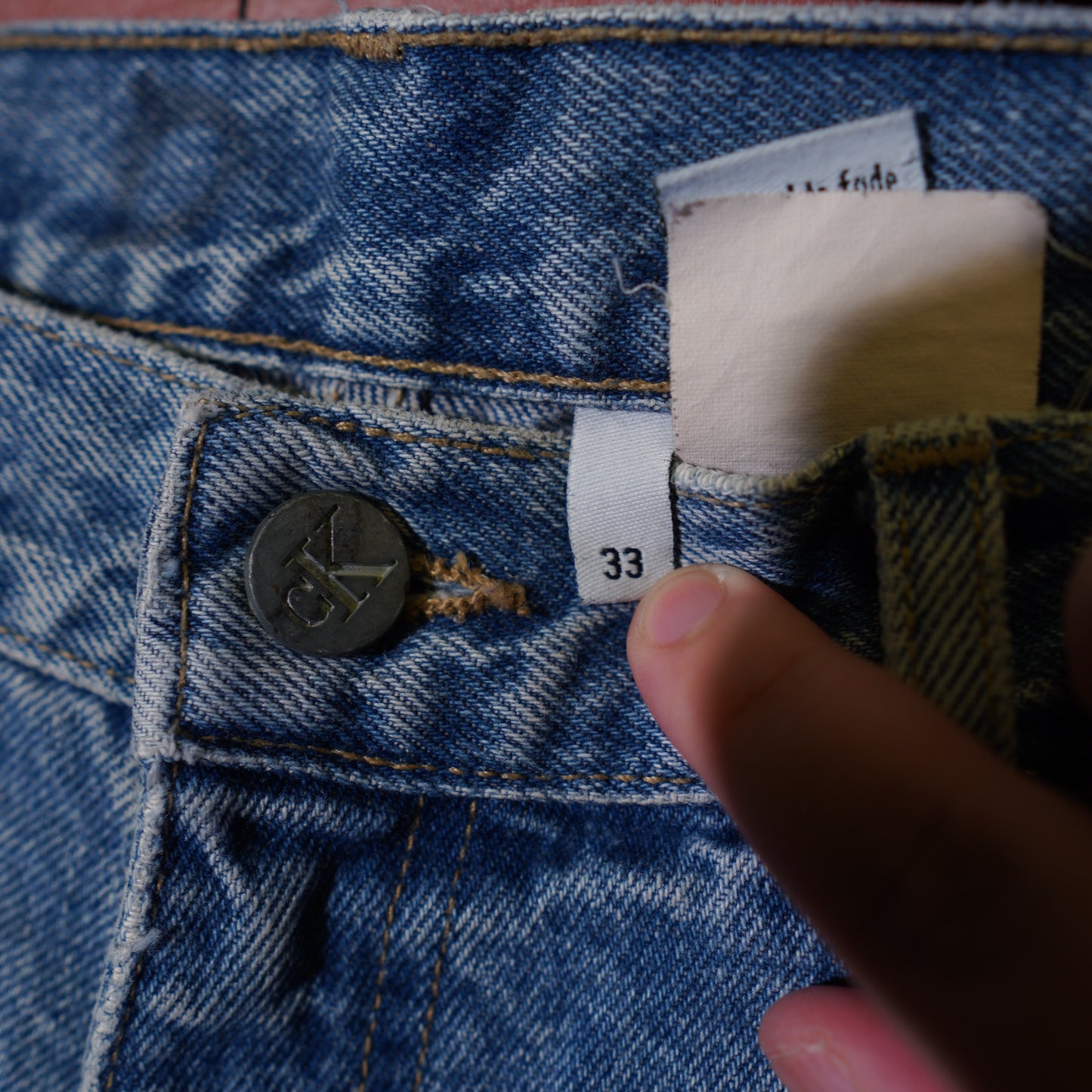 VTG Calvin Klein Jeans Blue Denim Jeans