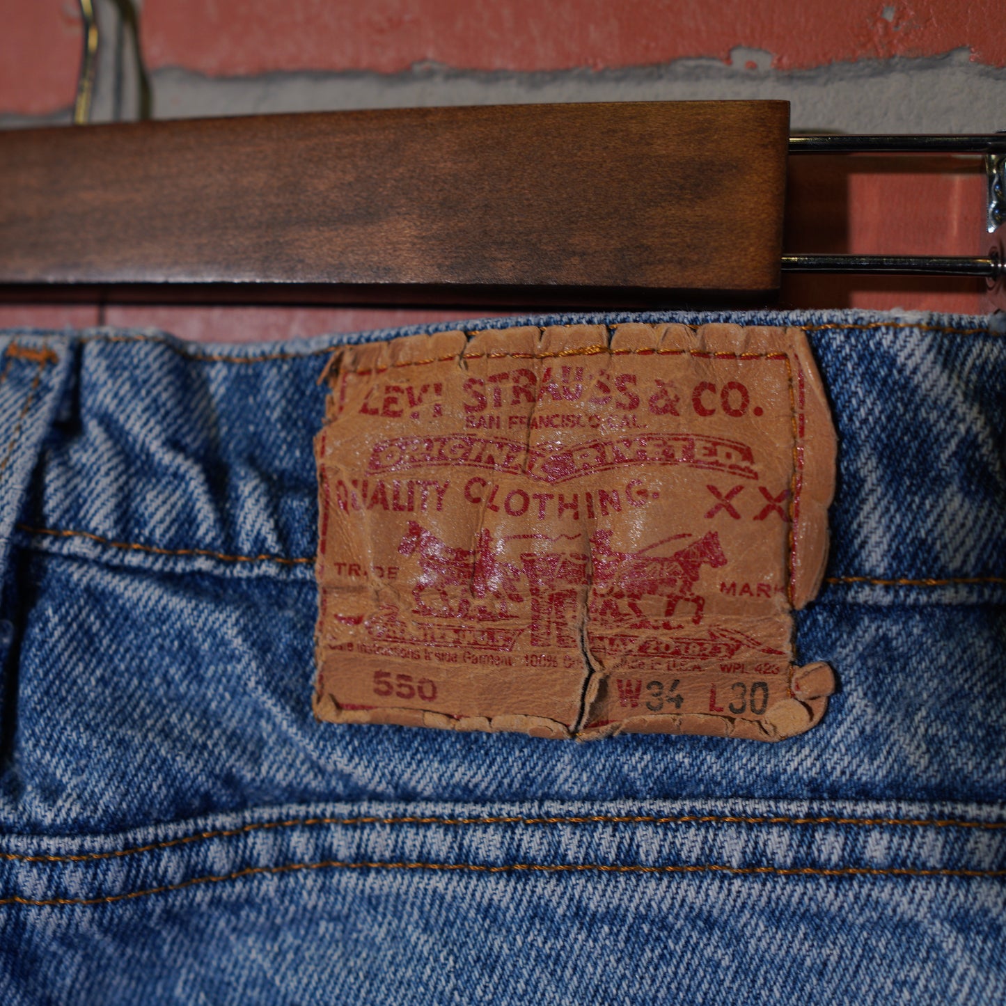 VTG Levis 550 Blue Denim Jeans