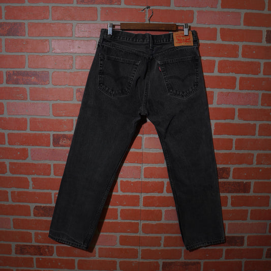 VTG Levis 505 Black Denim Jeans