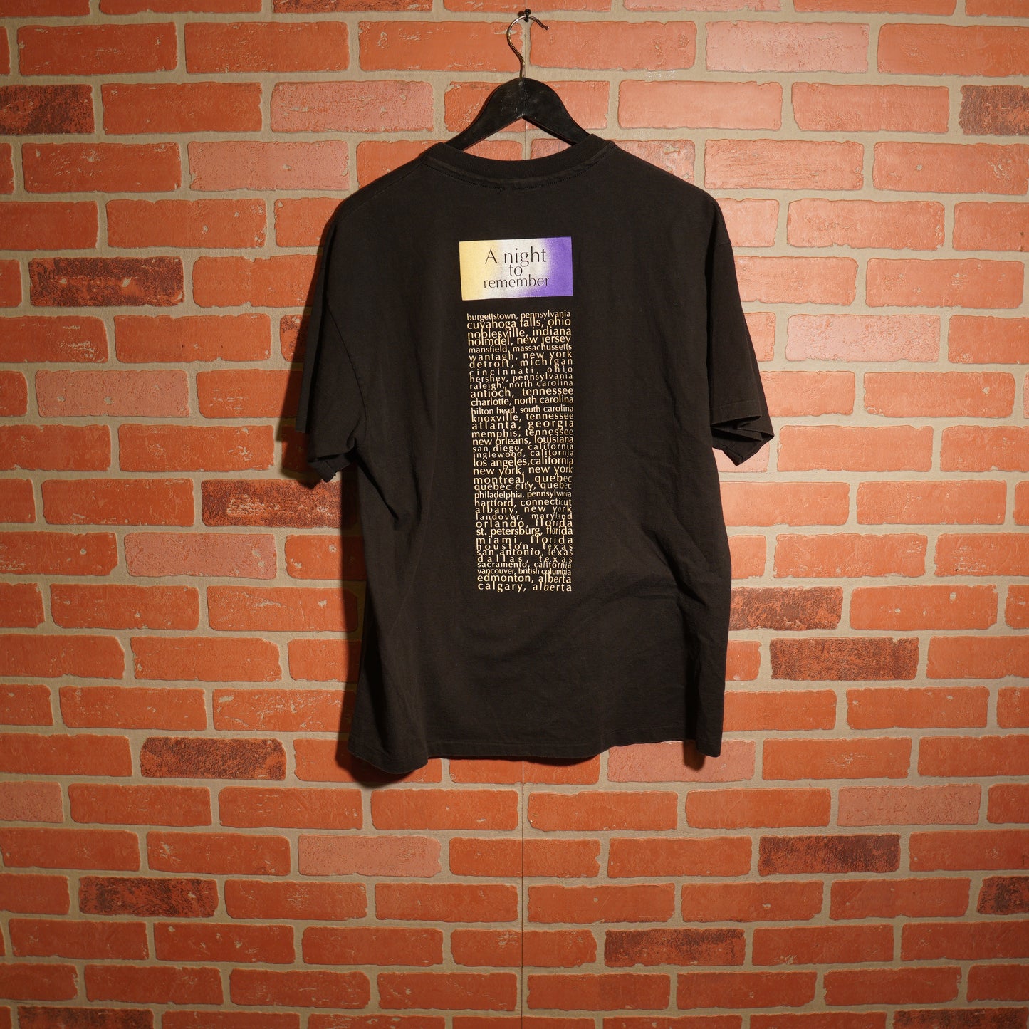 VTG Rod Stewart A Night To Remember Tour Tee