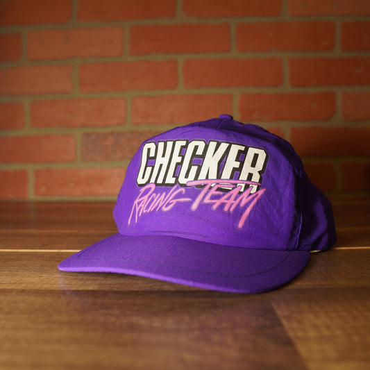 VTG Checker Racing Team Snapback Hat