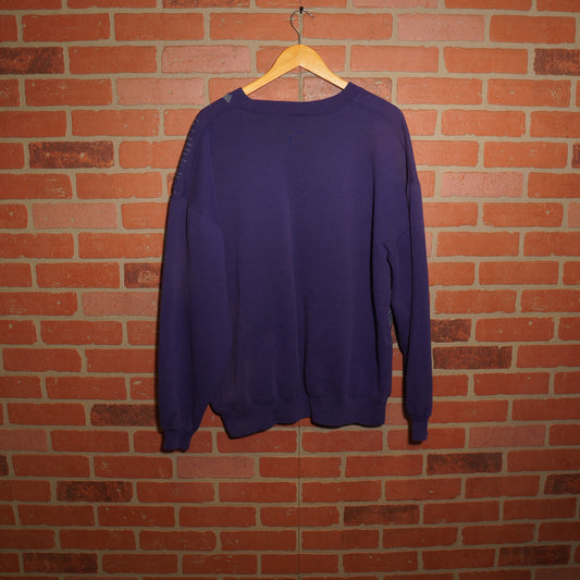 Trevs1of1 1990's Grateful Dead Dancing Bears Dark Purple Russell Crewneck